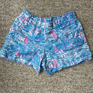 Lilly Pulitzer Lilo Short in Zanzibar Blue Boatylicious
